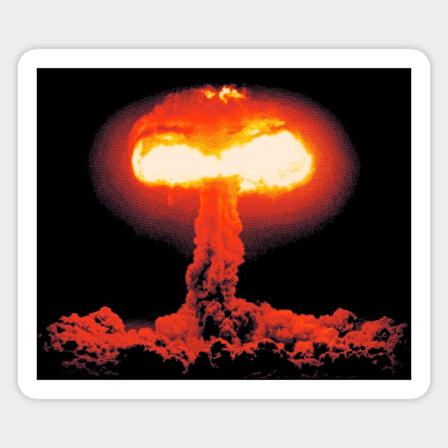 Mushroom Cloud Sticker by Pave